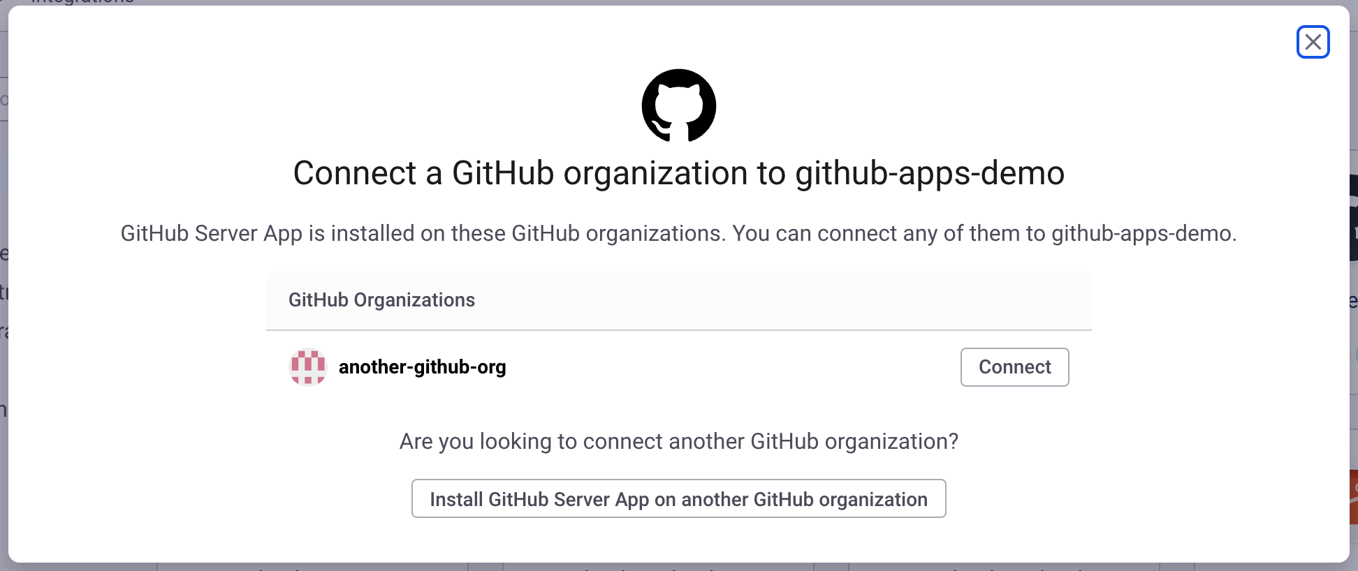 Connect another GitHub organization into a Snyk Organization