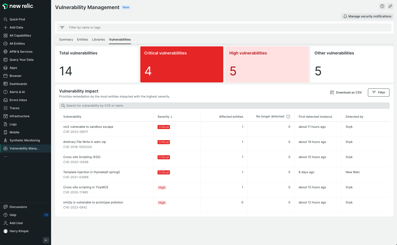 Vulnerability Management
