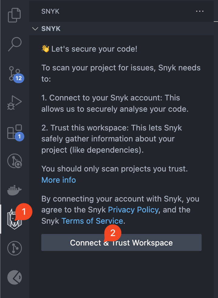 Connect and trust workspace