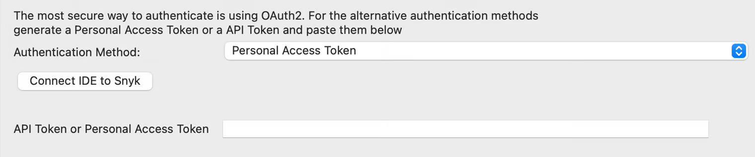 Authenticating the Eclipse plugin with a Personal Access Token