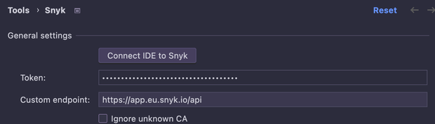 IntelliJ setting